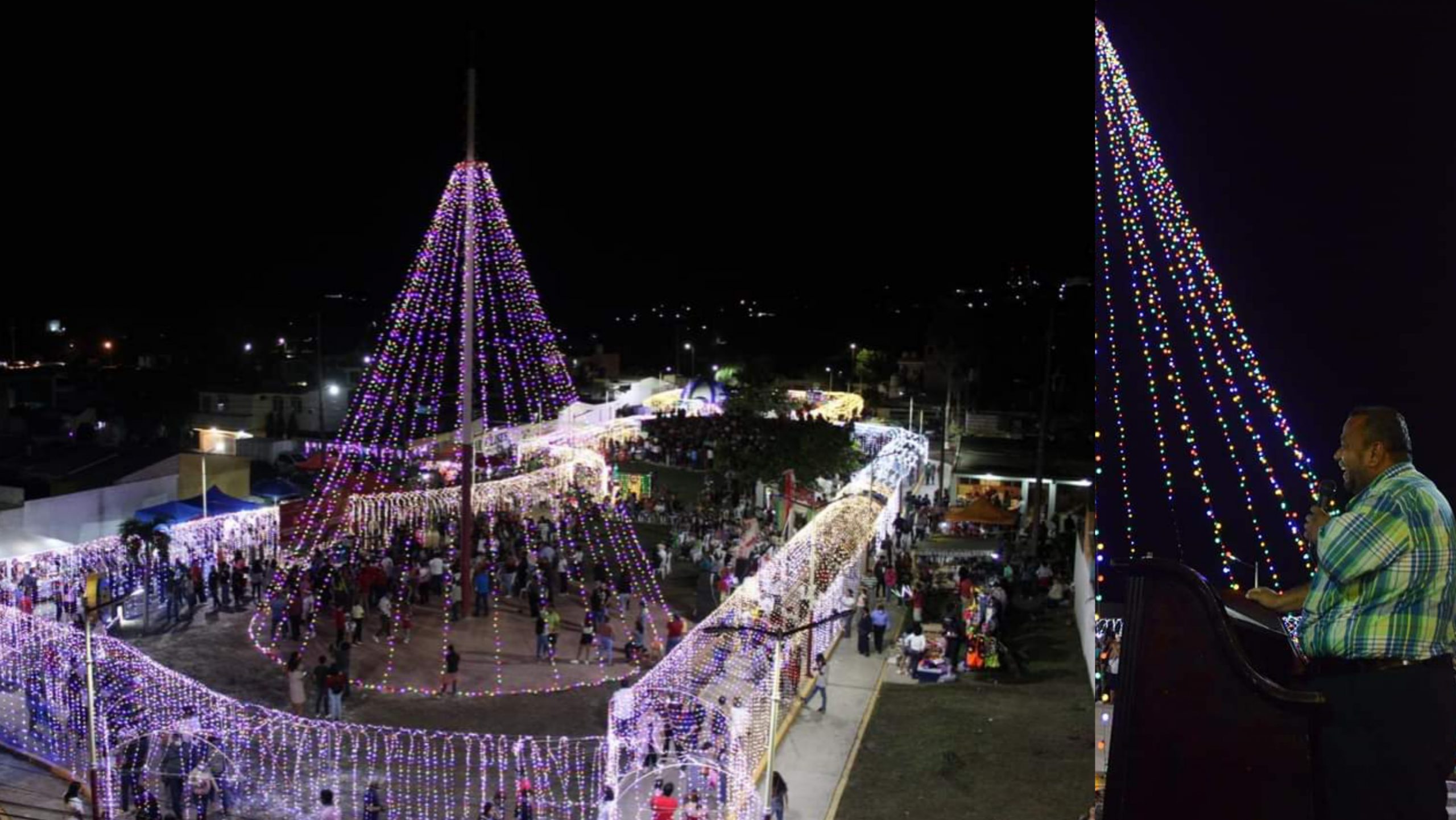 Maravilloso encendido navideño en Coatzintla - Revista Libertad