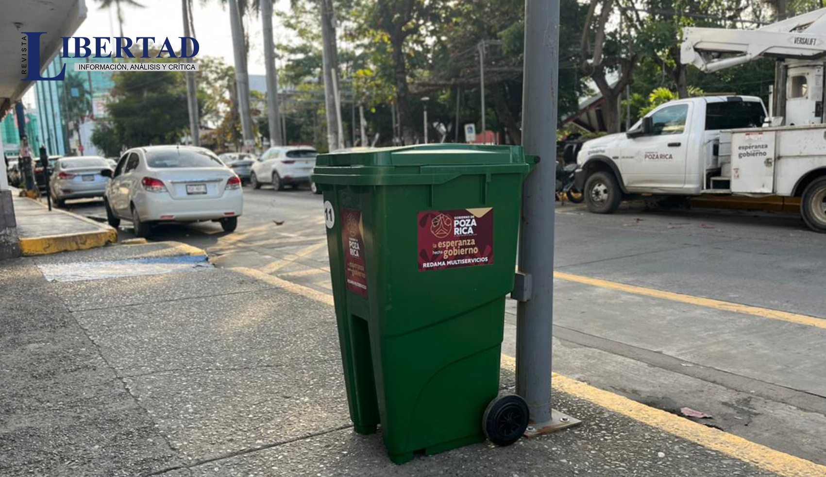 Limpieza pública en Poza Rica